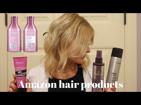 Amazon hair products on FINE, THIN HAIR | healthy hair routine  @TashVitorsky