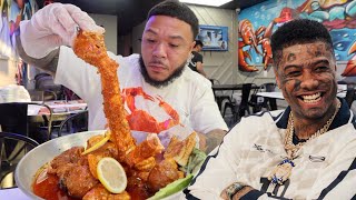 I FLEW to Los Angeles to try Blueface’s FAMOUS Seafood Restaurant…