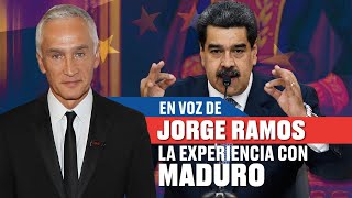 Jorge Ramos: "México ha guardado un silencio cómplice sobre Venezuela"