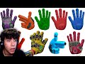 NIVELES DE PODER DE TODAS LAS MANOS DE POPPY PLAYTIME | Poppy Playtime 4