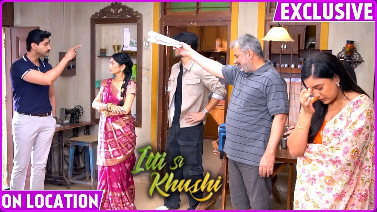 Itti Si Khushi On Location: Сухас выгоняет Санджая, Санджай предупреждает Сухаса и Вирата.