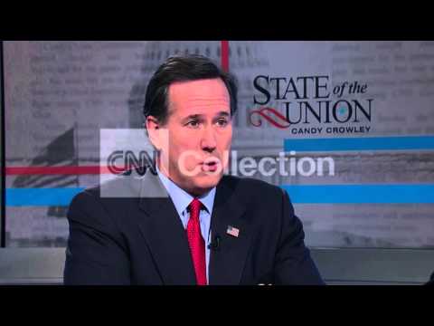 SANTORUM: MINIMUM WAGE INCREASE