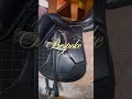 Bespoke-Sattel mit Klettpauschen – perfekt für deinen Proberitt! 🐎 #Bespoke #reitsport #equestrian