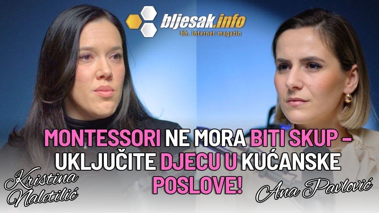"Mama me odgajala kao Montessori dijete – bez da je znala!" | Podcast Rastući s djecom | Bljesak