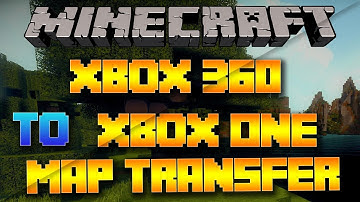 Minecraft Xbox | Map Transfer (360 to One)