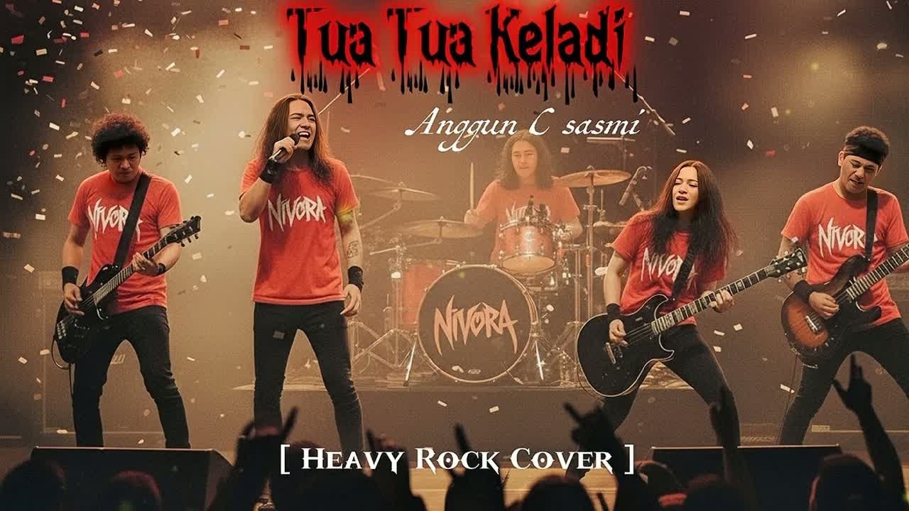 Tua Tua Keladi – Anggun C. Sasmi | Heavy Rock Cover Nivora