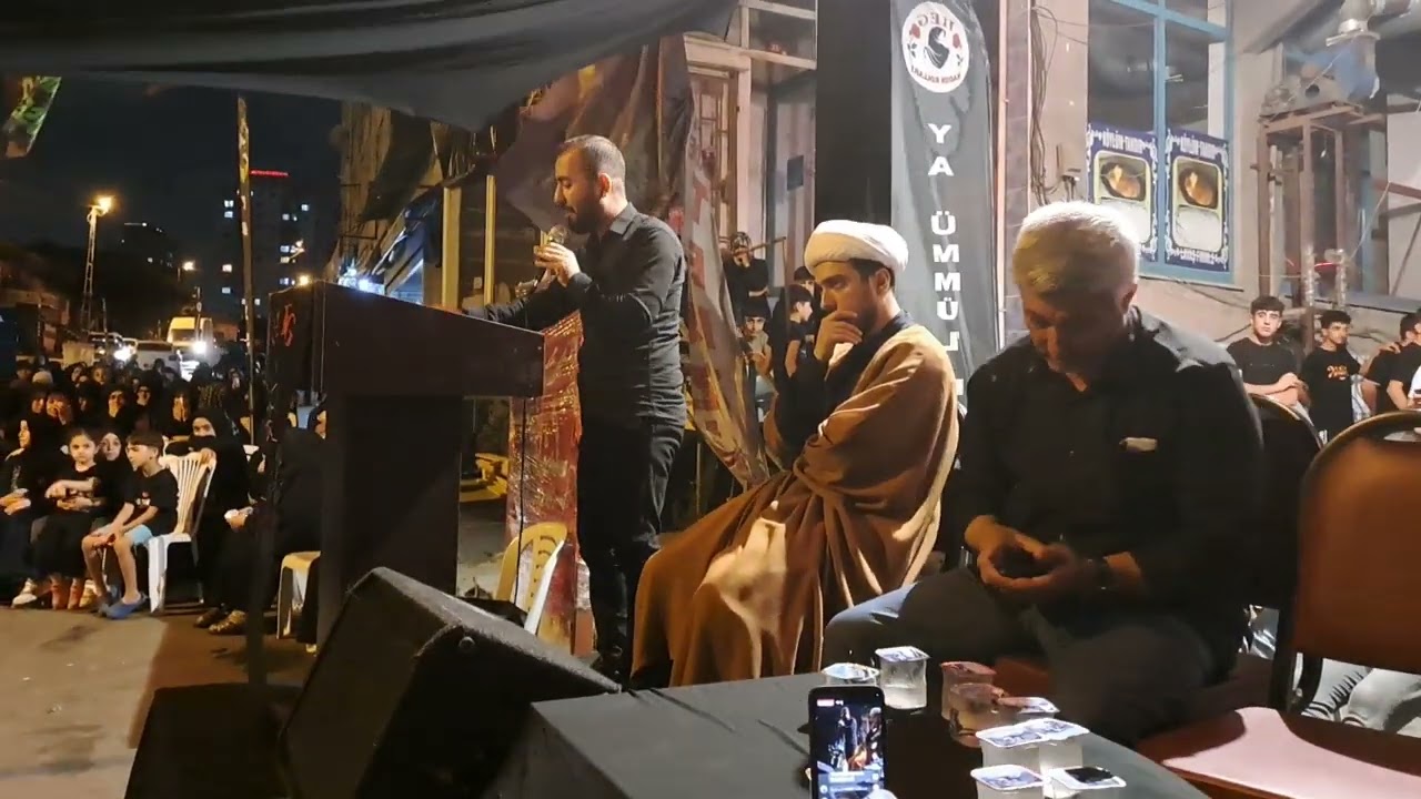 Recep Ali Salman Azeri mersiye  Muharrem 5 2023 Hz.ebutalip camii 