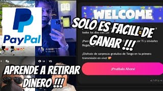 Como Retirar Dinero De La App Tango , Esta Aplicacion Paga Por Hacer Live