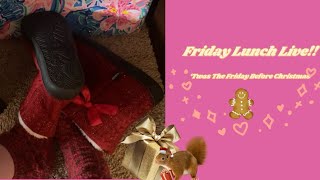 Friday Lunch Live Happy Holidays