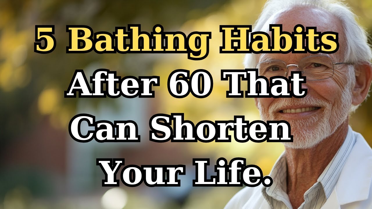 5 Bathing Habits After 60 That Can Shorten Your Life – Learn How to ...