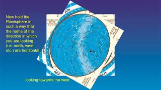 Rob Walrecht Star chart Planisphere 65°N 25cm