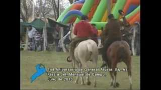 Monta Especial de Silvano Verdún en "El buen viaje" de Icardi, Gral. Alvear, Julio de 2013
