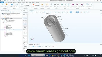 Bimetallic nanoparticles analysis COMSOL SIMULATION