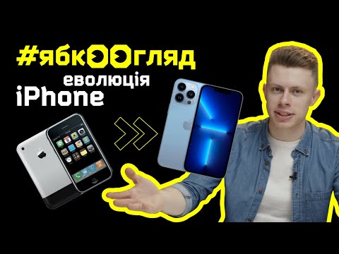 Еволюція iPhone: від 2G до iPhone 13 Pro Max | Цікаві факти від Ябко