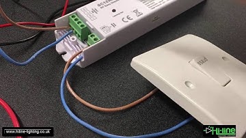 Single colour wireless LED controller