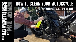 How to clean your motorcycle - A Beginner's Step-by-Sep Guide screenshot 1