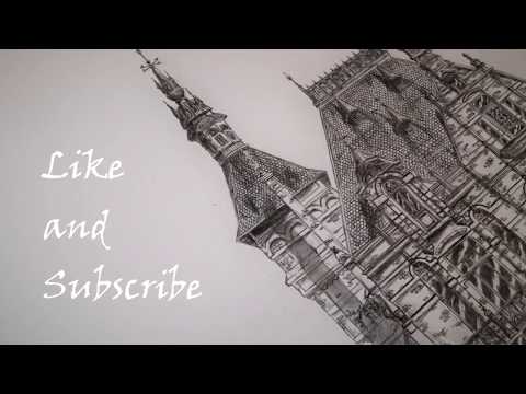 Miss peregrine's Home Speeddrawing - Tim Burton
