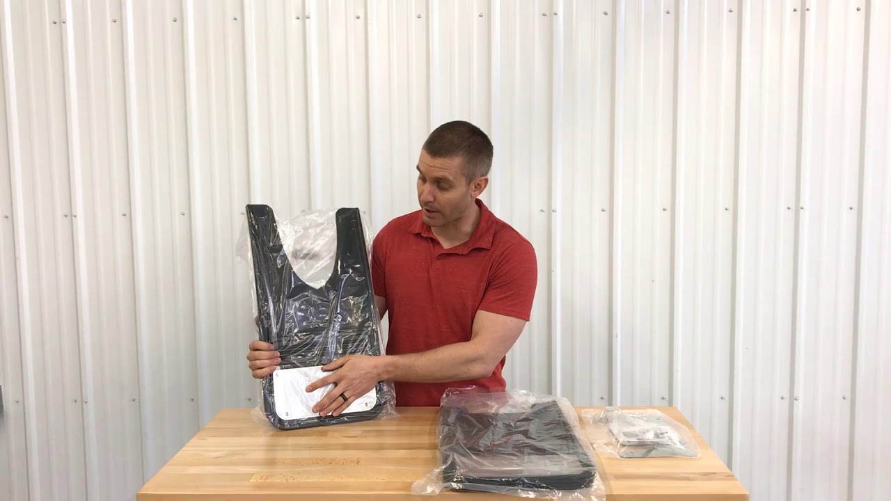 Gatorback Mud Flap Set for 2014 - 2018 GMC Sierra