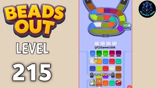 Beads Out level 215 Walkthrough & Solution Gameplay Easy