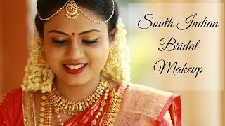 South Indian Bridal Makeup Tutorial | Ria Rajendran screenshot 4