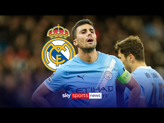 Man City's Rodri says he would be open to a move to Real Madrid