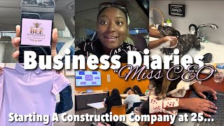 Weekly Vlog | Going Back to School for PhD, construction estimate, business mtgs/shirts, errands etc