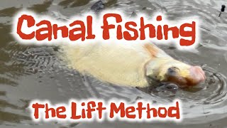 How to float fish on the canal / lift method / canal fishing