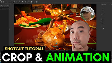 Shotcut How To Crop Videos With Animation!  | Shotcut Tutorial
