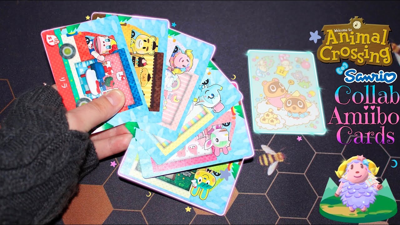 Animal Crossing Sanrio Collab Amiibo Cards