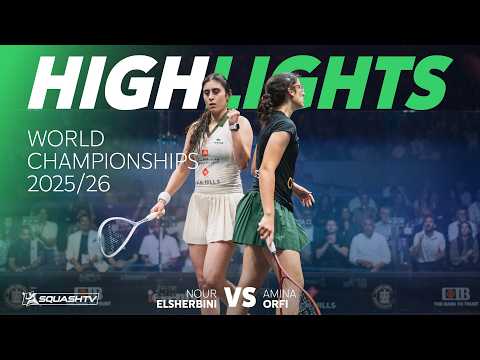 🇪🇬 Orfi v ElSherbini 🇪🇬 | PSA World Championships 2025/26 | FINAL HIGHLIGHTS