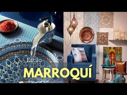Video: Elección de estilos interiores. estilo marroquí