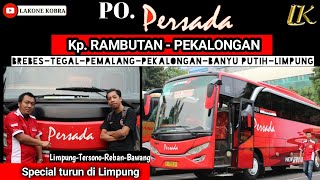 Bus Jakarta - Pekalongan - Banyu Putih - Limpung Po Persada