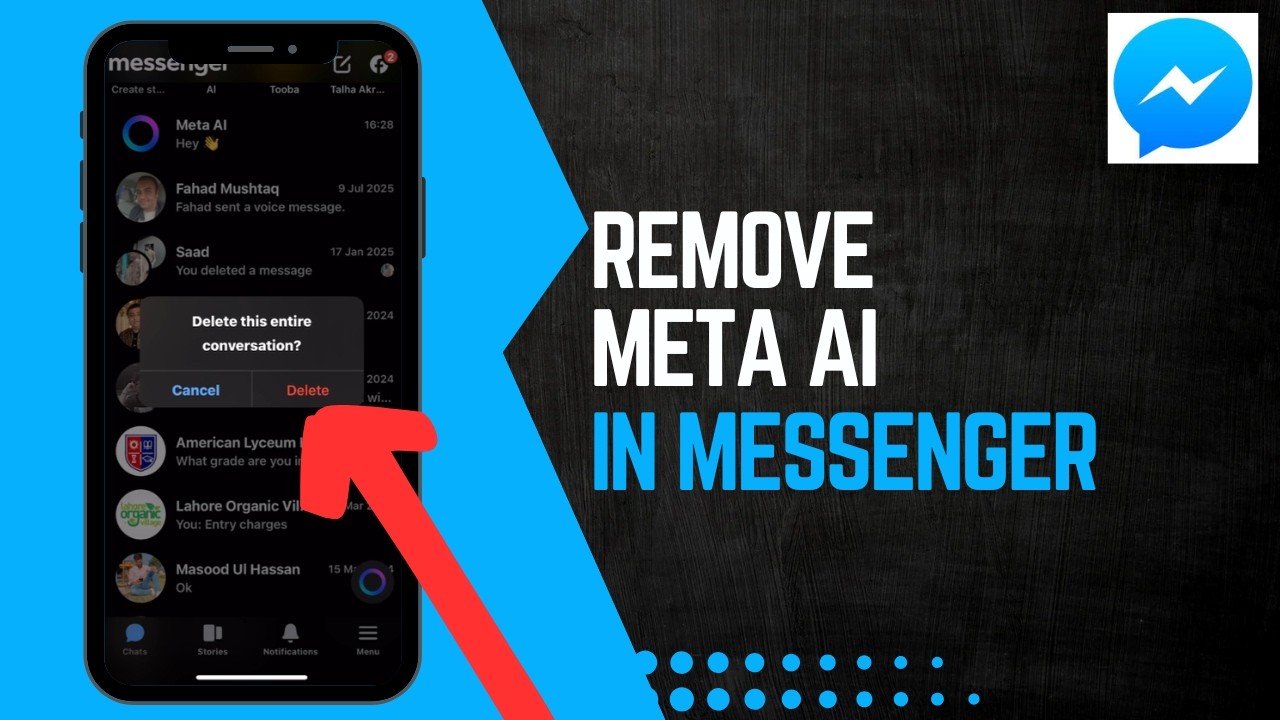 How To Remove Meta AI In Messenger - YouTube