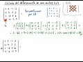 7.  Cálculo de un determinante 4x4