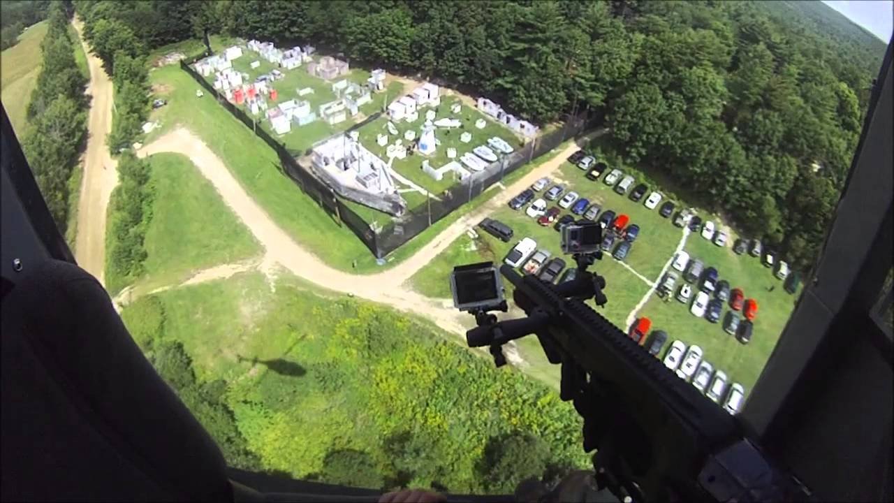 OSG End of Days Paintball Helicopter trip YouTube