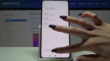 How to Turn On/Off High Contrast Font in Xiaomi Mi 9T - Locate Visibility Settings