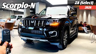 Mahindra Scorpion Z8 Select 2026    1820  Scorpion  Most Value For Money Variant 