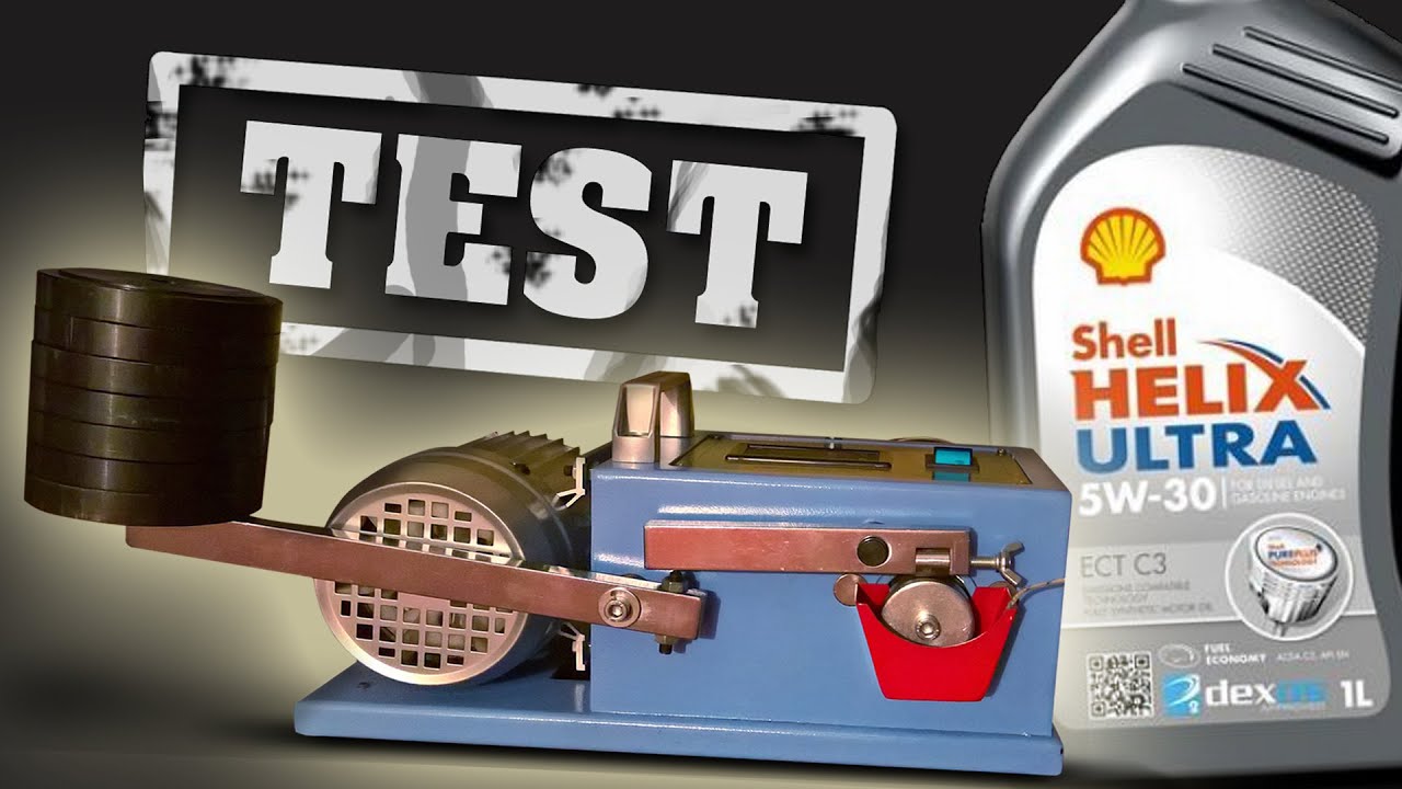 Shell Helix Ultra ECT 5W30 Engine Oil Test Peter Tester 
