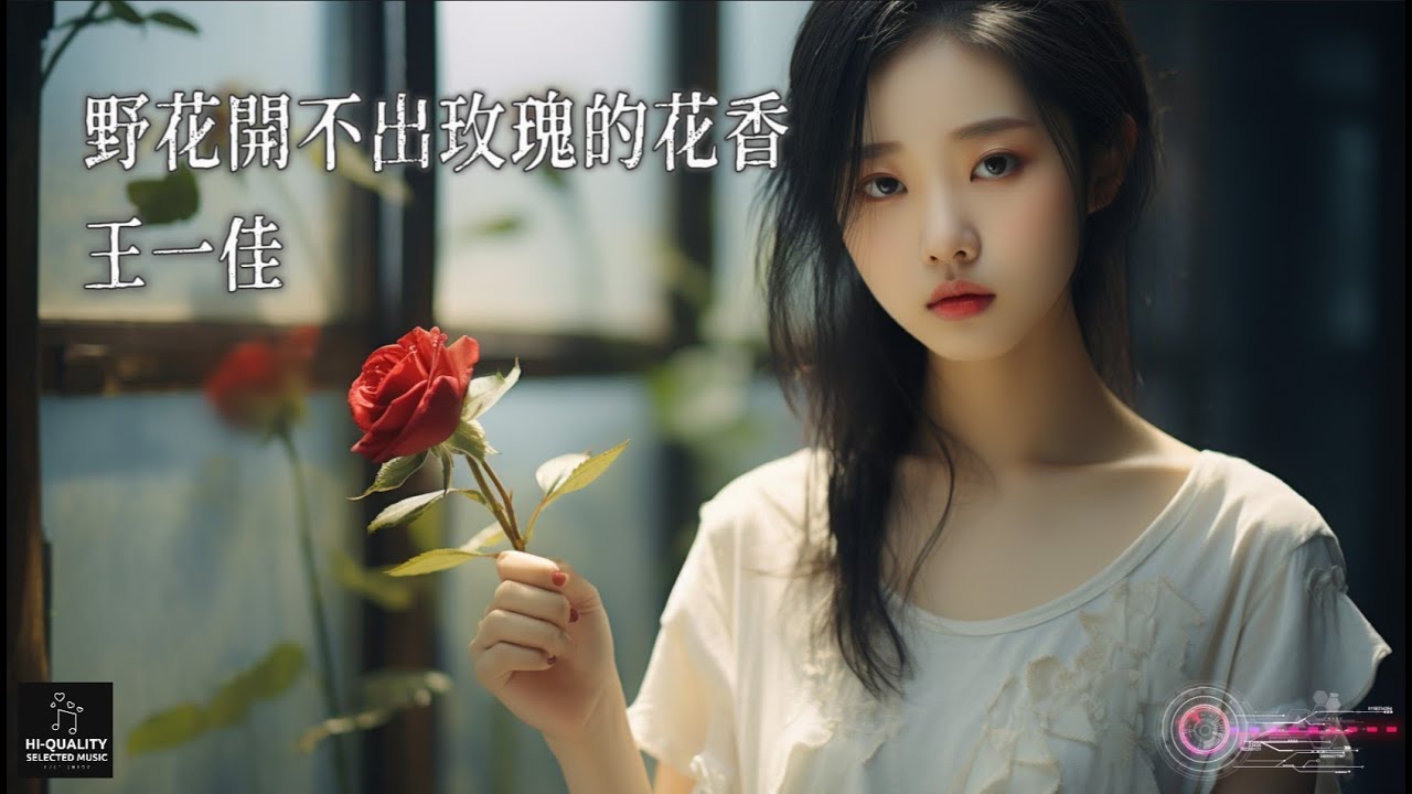 【高清MV】王一佳 - 野花開不出玫瑰的花香【Pinyin | AI音樂視頻 | 中文繁體拼音動態字幕】 - YouTube