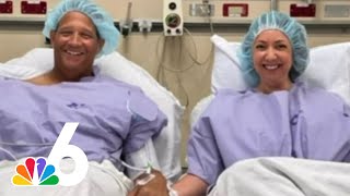 Couples EXCHANGE kidneys: Miami Transplant Institute performs 2-way paired exchange