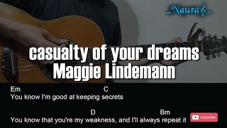 Maggie Lindemann - casualty of your dreams Guitar Chords Lyrics