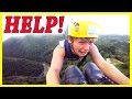 Got Stuck On The World's Longest Zipline