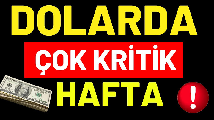DOLAR BU HAFTA ÇOK SERT DALGALANACAK...!!! DİKKAT...! | TUNA KAYA