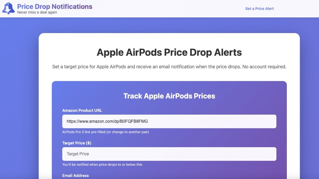Airpods Price Drop Alerts