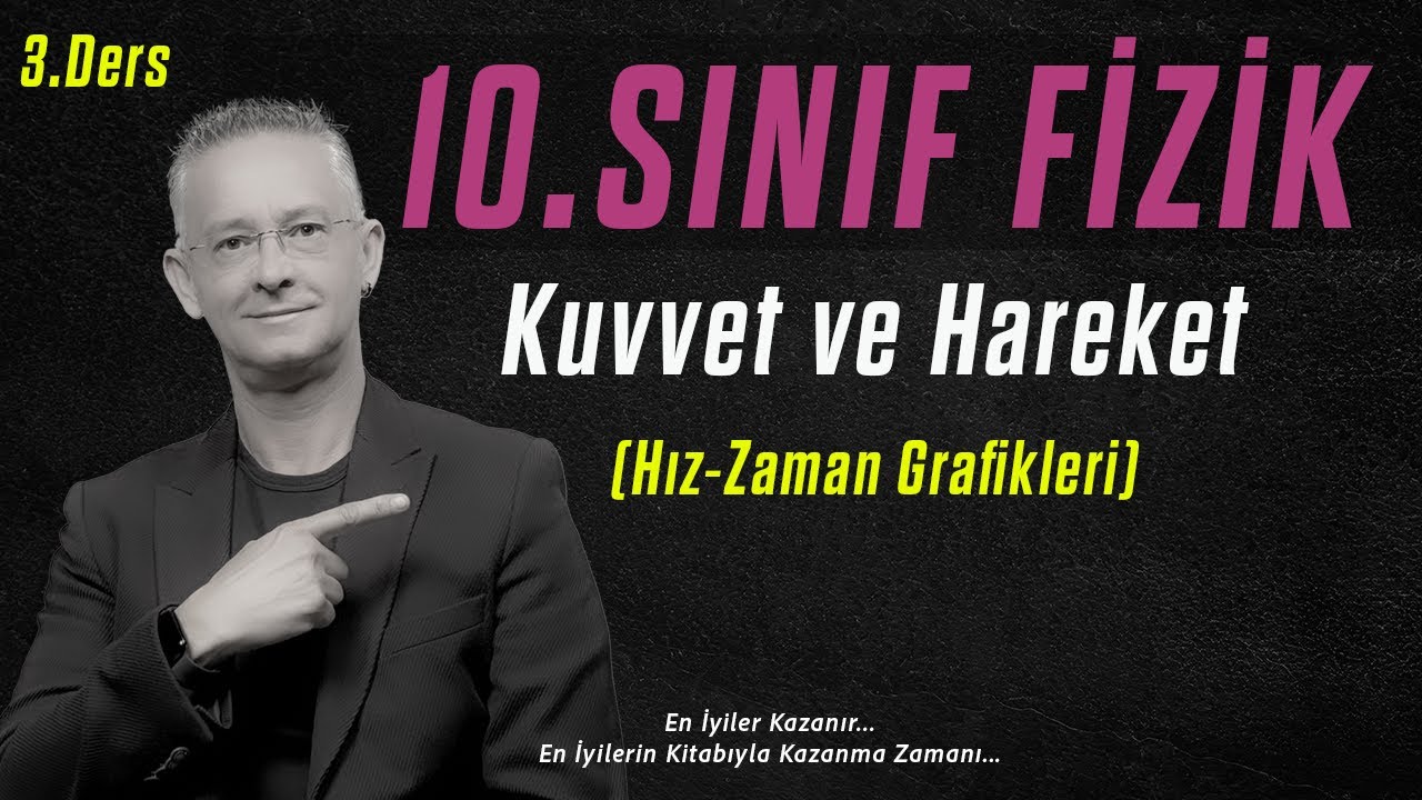 KUVVET VE HAREKET HIZ  ZAMAN GRAFİKLERİ KONU ANLATIMI VE SORU ÇÖZÜMÜ| 10.SINIF FİZİK KONU ANLATIMI