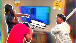 BROKE TV PRANK ON MOM**SHE WENT CRAZY || YOU HAVE TO SEE THIS ||