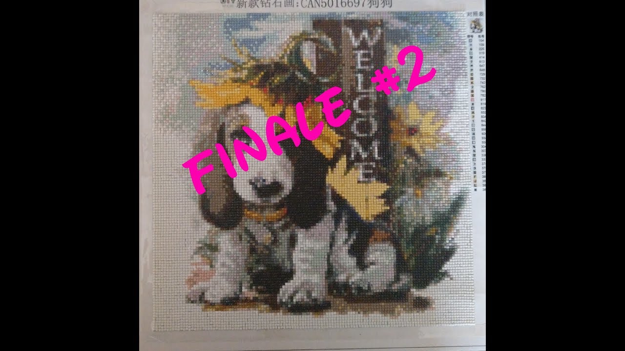 Speedvideo Diamont Painting deutsch Speedvideo Bild #2 und Quasseln - YouTube