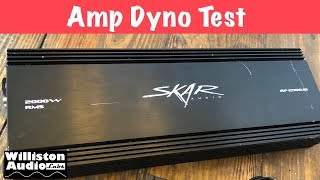 2000 watts for $200? Skar Audio RP2000.1D Amp Dyno Test