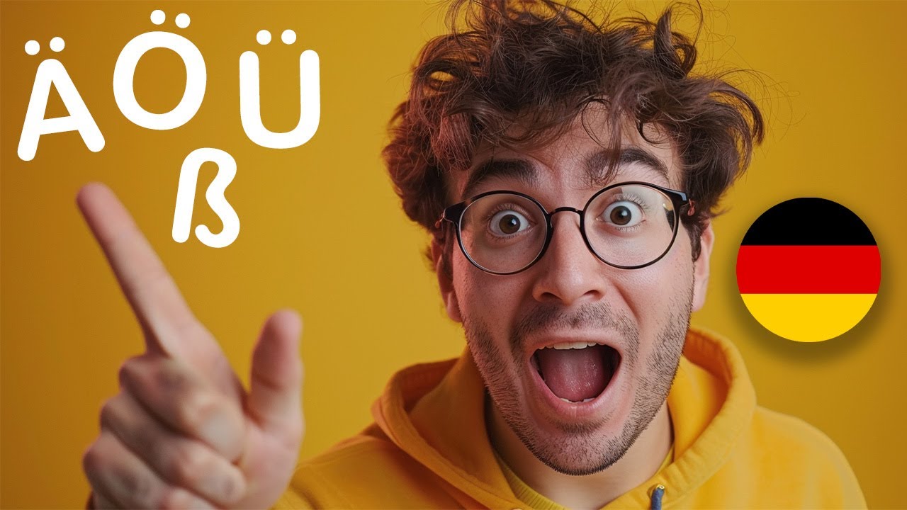 Special German Letters: Ä, Ö, Ü, and ß – How to Pronounce Them! - YouTube