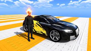 GHOST RIDER Car Stunt simulator Master screenshot 4